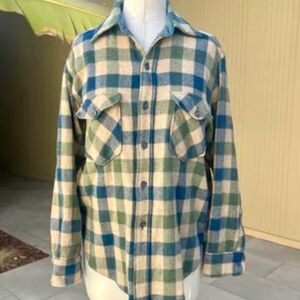 Vintage 70s Woolrich Plaid Jacket